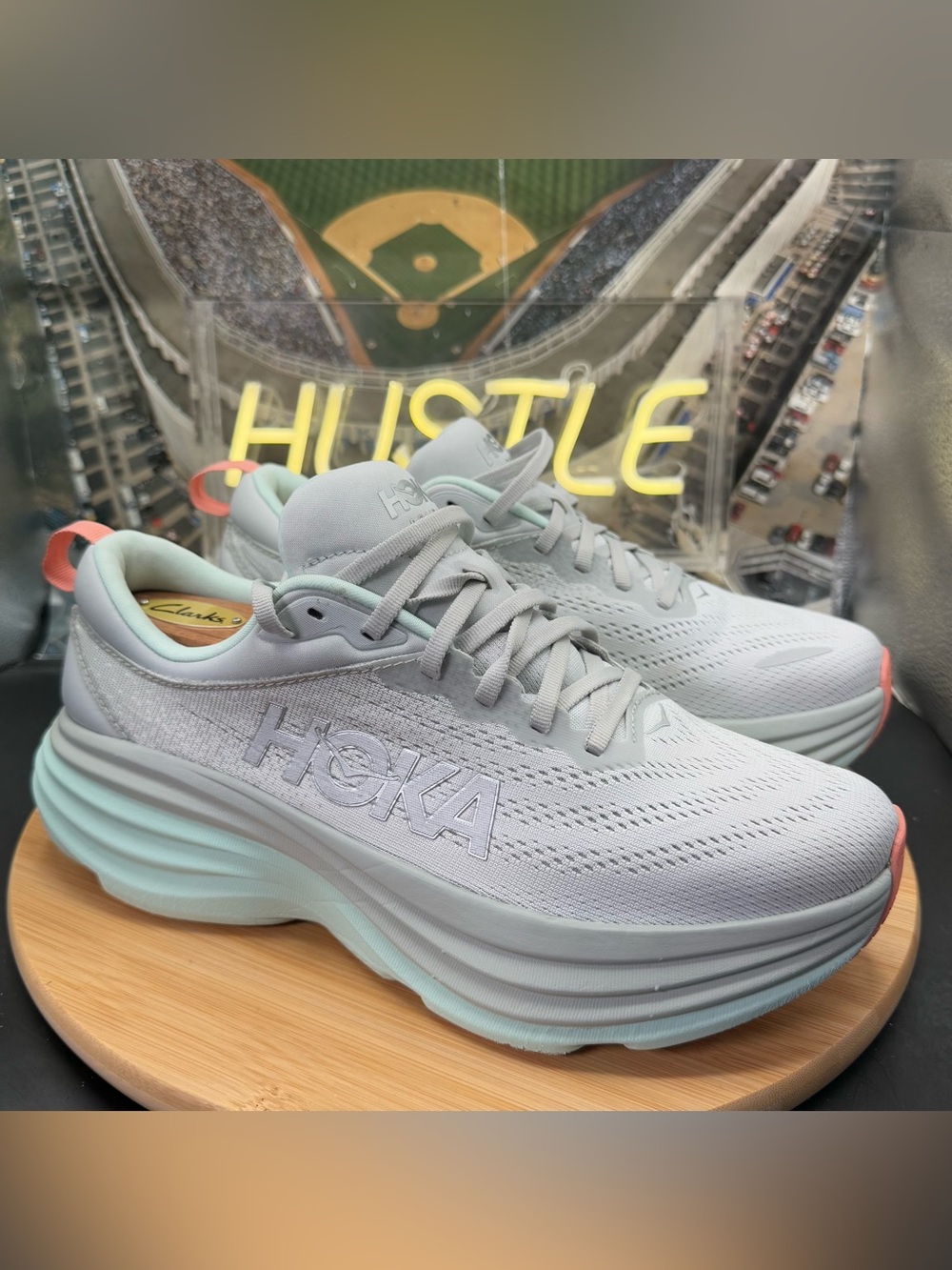 Hoka One One Women’s Stardust / Aqua Breeze Size 10B
